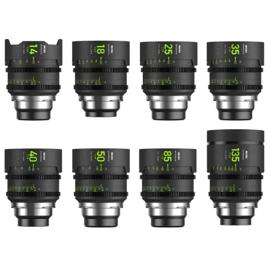 Nisi Athena 8 lens prime kit