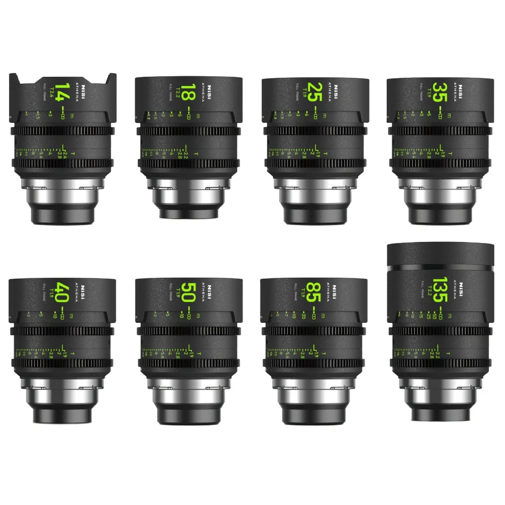 Nisi Athena 8 lens prime kit