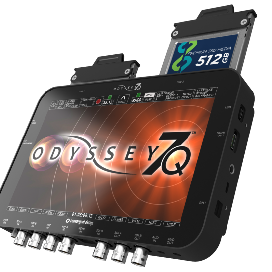 Convergent Design Odyssey 7Q 7.7" Monitor