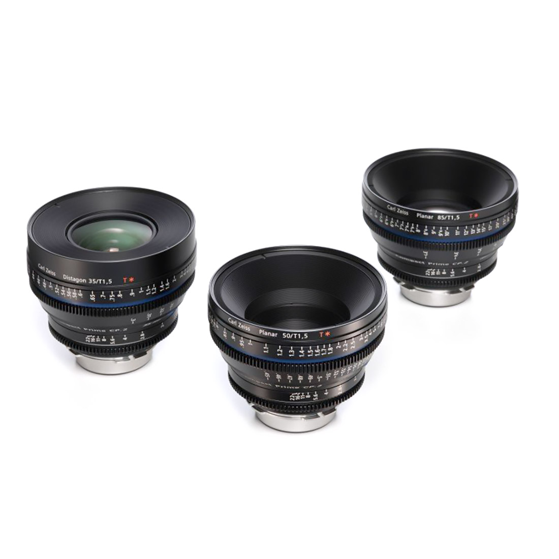Zeiss CP.2 Super Speed Primes 3 Lens Kit
