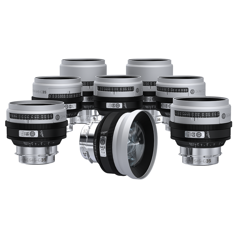Gecko-Cam Genesis G35 Vintage '66 MK II Lenses
