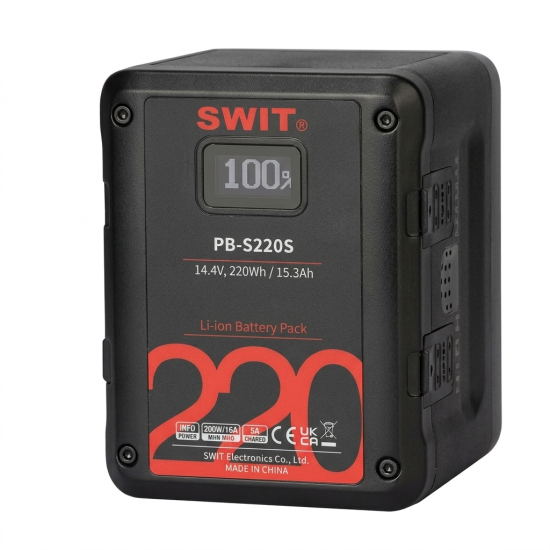 SWIT PB-S220S 220Wh V-Lock Battery Kit